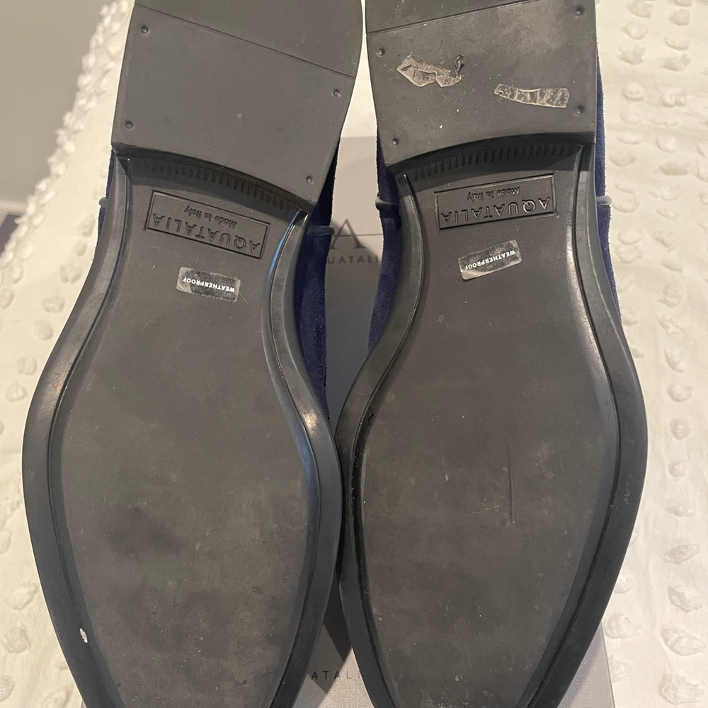 Men’s Aquatalia Waterproof Suede Chelsea Boots